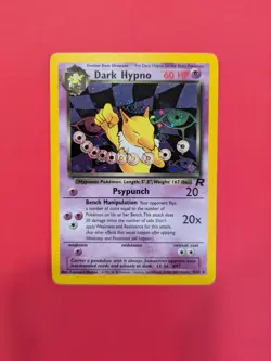 Pokemon TCG. Dark Hypno (Holo). Team Rocket 9/82. Near Mint. Perfect Condition! - Image 1
