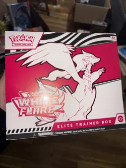 Pokemon White Flare ETB Regular Elite Trainer Box Brand New Factory Sealed - Image 1