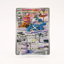 Metagross - 178/162 Temporal Forces Illustration Rare Pokemon - NM - Image 1