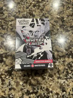 Pokemon Scarlet & Violet White Flare Booster Bundle Box 6 Booster Packs sealed - Image 1