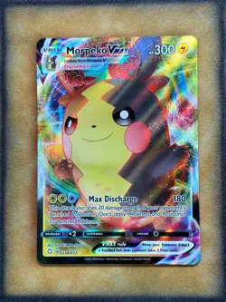 Pokemon Morpeko VMax 038/072 Shining Fates Ultra Rare Holo NM - Image 1