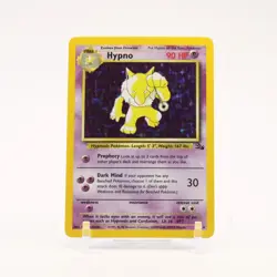 Hypno - 8/62 Fossil Unlimited Holo Rare Pokemon - NM/LP - Image 1
