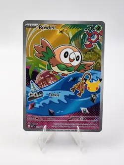 Pokemon Rowlet 043 Me: Mega Evolution Promo Holo - Image 1