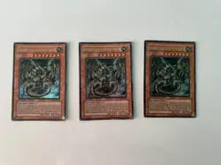 Yugioh 3x Ancient Gear Gadjiltron Dragon SD10-EN001 1st Edition First - Image 1
