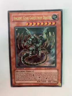 Yugioh 3x Ancient Gear Gadjiltron Dragon SD10-EN001 1st Edition First - Image 3