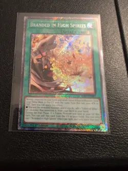 Branded in High Spirits ra05-en067 Platinum-Secret Rare Yu-Gi-Oh! - Image 1