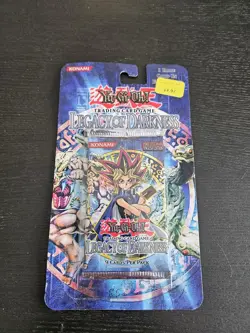 Yu-Gi-Oh Legacy of Darkness LOD Blister Pack Sealed 2003 English Konami Vintage - Image 1