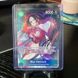 Boa Hancock OP07-051 SR Alt Art Secret Rare One Piece TCG English NM - Image 1