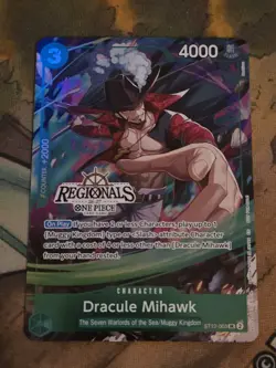 One Piece TCG | Dracule Mihawk | Offline Regional 2026 Vol. 1 | Alt. Art - Image 1