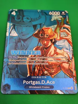 One Piece TCG Portgas D. Ace P-103 Tournament Winner Promo 2026 – English NM - Image 2