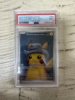Pikachu with Grey Felt Hat 085 Sv: Scarlet & Violet Promo Cards Regular - Image 1