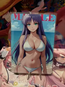 Non-Holo Sexy Waifus Goddess Story ACG Anime Manga Waifu Thick Double Sided Card - Image 1