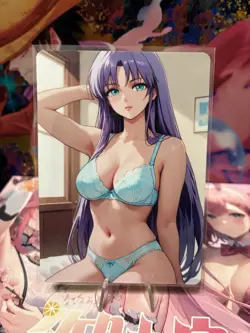 Non-Holo Sexy Waifus Goddess Story ACG Anime Manga Waifu Thick Double Sided Card - Image 1