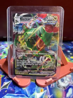 2023 Rayquaza 101/159 Vmax Pokemon Card Crown Zenith Near Mint - Image 1