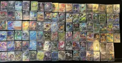 Pokemon Card Game Japanese Lot Set 100 CARD Art Rare Ar Chr Different Types BULK - Image 1