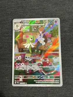 Pokemon TCG - Kirlia - 212/198 Scarlet Violet Base - Illustration Rare Near Mint - Image 1
