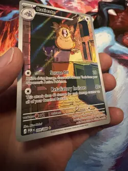 Pokemon Raticate 099/088 Illustration Rare Holo Card Perfect Order Mint - Image 2