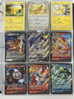 Pokemon Card Collection Binder Lot Holo Rare Charizard Vmax Mega Pikachu Darkrai - Image 5