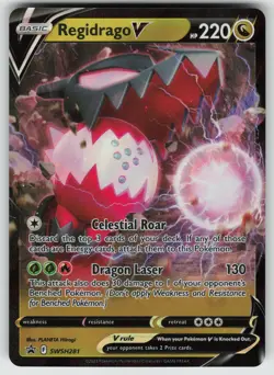 Regidrago V Promo SWSH: Sword & Shield Promo Cards SWSH281 NM - Image 1
