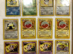 Lot Of - 12 Vintage Pokemon Rare Jungle Set Cards - Image 3
