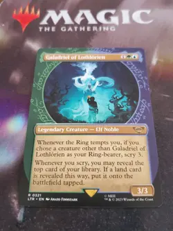 Mtg. 2x Galadriel of Lothlorien. Showcase. The Lord of the Rings. Nm - Image 1