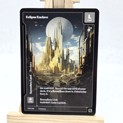 Wonders of the First - Eclipse Enclave 330/401 Secondary Land LP Light Play Card - Image 1