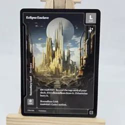 Wonders of the First - Eclipse Enclave 330/401 Secondary Land LP Light Play Card - Image 2