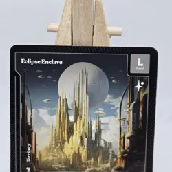 Wonders of the First - Eclipse Enclave 330/401 Secondary Land LP Light Play Card - Image 3