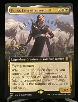 MTG C21 Commander 2021 Extended Art Felisa, Fang of the Silverquill - Mythic - Image 1