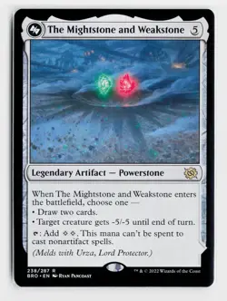 The Mightstone and Weakstone R The Brothers' War 238 NM - Image 1