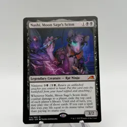 MTG TCG Nashi, Moon Sage's Scion - Kamigawa: Neon Dynasty (NEO) - Image 1