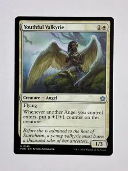 Youthful Valkyrie 149 Uncommon Foundations Magic: The Gathering Near Mint - Image 1