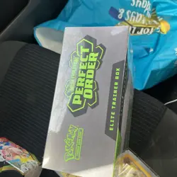 Pokemon TCG: Mega Evolution Perfect Order Elite Trainer Box New & Sealed - Image 3