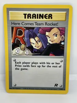 Here Comes Team Rocket 15/82 Holo Team Rocket 2000 - NM/EXC - Pokemon TCG WOTC - Image 1