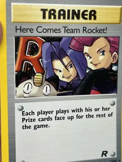 Here Comes Team Rocket 15/82 Holo Team Rocket 2000 - NM/EXC - Pokemon TCG WOTC - Image 2