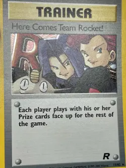 Here Comes Team Rocket 15/82 Holo Team Rocket 2000 - NM/EXC - Pokemon TCG WOTC - Image 3