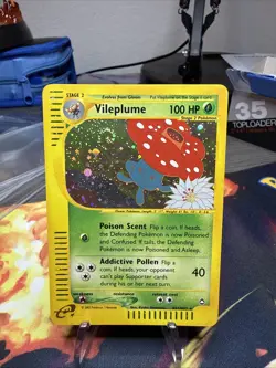 Pokemon Card Aquapolis Vileplume H31/H32 Swirl - Image 1