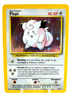 Clefairy 5/102 - Base Set - Holo - GERMAN Pokemon - NM - Image 1