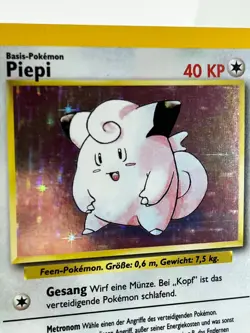 Clefairy 5/102 - Base Set - Holo - GERMAN Pokemon - NM - Image 2