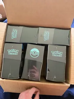 Pokemon Phantasmal Flames Factory Sealed ETB Elite Trainer Box *Lot Of 5* - Image 1