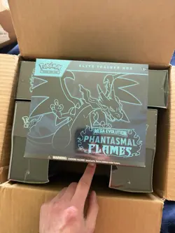 Pokemon Phantasmal Flames Factory Sealed ETB Elite Trainer Box *Lot Of 5* - Image 2