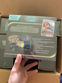 Pokemon Phantasmal Flames Factory Sealed ETB Elite Trainer Box *Lot Of 5* - Image 4