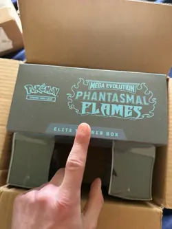 Pokemon Phantasmal Flames Factory Sealed ETB Elite Trainer Box *Lot Of 5* - Image 5