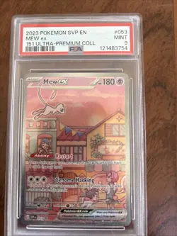 Pokemon Pokemon Graded Mew ex #53 - Black Star Promo - PSA 9 NM - Image 1
