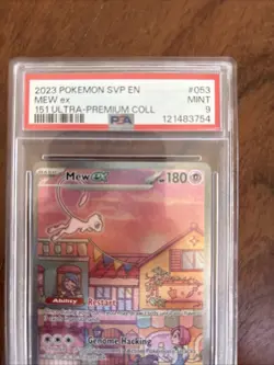 Pokemon Pokemon Graded Mew ex #53 - Black Star Promo - PSA 9 NM - Image 2