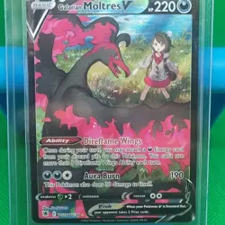 Pokemon Astral Radiance - Galatian Moltres V - TG20/TG30 Trainer Gallery N MINT - Image 2