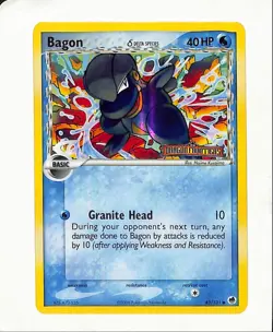 Bagon | 43/101 Dragon Frontiers | Reverse Holo [Stamped] | Pokemon TCG - Image 1