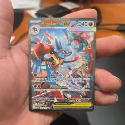Mega Lucario ex 179/132 - Pokemon TCG Mega Evolution Holo SIR | NM - Image 1