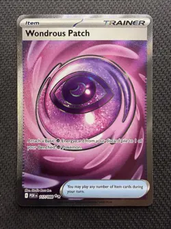 Pokemon Wondrous Patch 117/088 POR Trainer-Item - Image 1