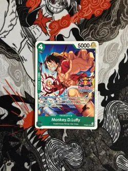 Monkey.D.Luffy Red Bull Double Don!! PRB02-005 Promo 10 contender - Image 1